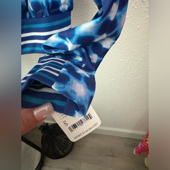 Free People - Top Seed Printed Tennis Jacket NWT - Picture 9 of 14